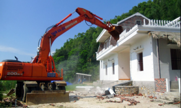 Các mức phạt hành chính khi xây dựng nhà ở chưa có giấy phép.