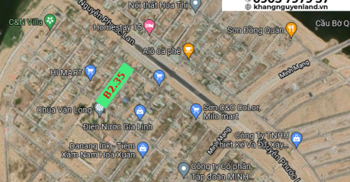 B2.35 Lô 37 Khu đô thị Nam Hòa Xuân | Sàn giao dịch Khang Nguyễn Land
